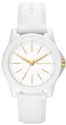 Armani Exchange Dameklokke AX7126 Lady Banks Hvit/Gummi Ø40 mm