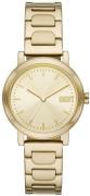 DKNY Dameklokke NY6651 Soho D Gullfarget/Gulltonet stål Ø34 mm