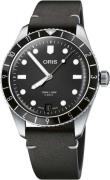 Oris Herreklokke 01 400 7772 4054-07 5 20 82 Divers Sort/Lær Ø40 mm