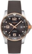 Longines Herreklokke L3.781.3.78.9 HydroConquest Grå/Gummi Ø41 mm