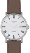 Longines Herreklokke L4.911.4.11.0 Elegant Hvit/Lær Ø41 mm