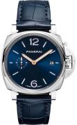 Panerai PAM01274 Luminor Due Blå/Lær Ø42 mm