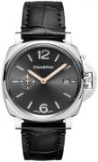 Panerai Herreklokke PAM01250 Luminor Grå/Lær Ø42 mm