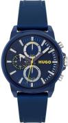 Hugo Boss Herreklokke 1530257 Relax Blå/Plast Ø44 mm