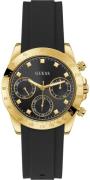 Guess Dameklokke GW0315L1 Eclipse Sort/Plast Ø38 mm