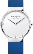 Bering Herreklokke 15540-704 Max Rene Hvit/Plast Ø40 mm