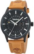 Timberland Herreklokke TDWGB2201504 Bergeron Sort/Lær Ø42 mm