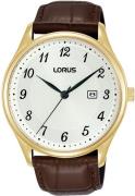 Lorus Herreklokke RH910PX9 Classic Hvit/Lær Ø42 mm