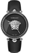 Versace VECO01622 Palazzo Sort/Lær Ø39 mm