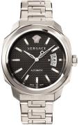 Versace Herreklokke VAG020016 Dylos Automatic Sort/Stål Ø42 mm