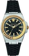 Versace Dameklokke VEHD00120 Chain Reaction Sort/Plast Ø40 mm