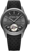 Raymond Weil Herreklokke 2780-TIR-60001 Freelancer Sort/Gummi Ø42 mm