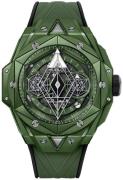 Hublot Herreklokke 418.GX.5207.RX.MXM22 Big Bang 45mm Grå/Gummi Ø45