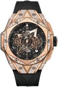 Hublot Herreklokke 418.OX.1108.RX.1604.MXM20 Big Bang 45Mm Sort/Gummi