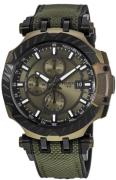 Tissot Herreklokke T115.427.37.091.00 T-Race Grønn/Gummi Ø45 mm