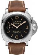 Panerai Herreklokke PAM00422 Luminor Sort/Lær Ø47 mm