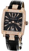 Ulysse Nardin Dameklokke 136-91FC-06-02 Ladies Caprice Sort/Lær Ø34