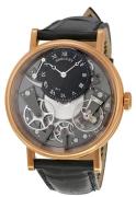 Breguet Herreklokke 7057BR-G9-9W6 Tradition Skjelettkuttet/Lær Ø40