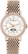 Blancpain Dameklokke 6106-3642-MMB Villeret Hvit/18 karat rosé gull