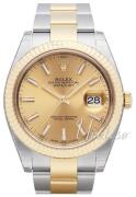 Rolex Herreklokke 126333-0009 Datejust41 Gulltonet/18 karat gult gull