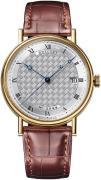 Breguet Herreklokke 5177BA-12-9V6 Classique Sølvfarget/Lær Ø38 mm