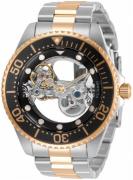 Invicta Herreklokke 34451 Pro Diver Skjelettkuttet/Rose-gulltonet