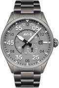 AVI-8 99999 Herreklokke AV-4073-44 Grå/Stål Ø42 mm