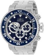 Invicta 99999 Herreklokke 33132 Blå/Stål Ø52 mm