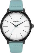 Nixon 99999 Dameklokke A12503317-00 Hvit/Lær Ø38 mm