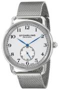 Stührling Original 99999 Herreklokke 207M.01 Hvit/Stål Ø40 mm