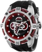 Invicta Nfl Herreklokke 35813 Sort/Gummi Ø52 mm