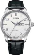 Citizen Classic Herreklokke BM8550-14A Hvit/Lær Ø41 mm