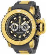 Invicta Jason Taylor Herreklokke 23720 Grå/Gulltonet stål Ø58 mm