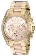 Michael Kors Bradshaw Dameklokke MK6359 Rosegullfarget/Rose-gulltonet