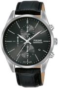 Pulsar 99999 Herreklokke PM3139X1 Sort/Lær Ø41 mm