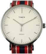 Timex Herreklokke TW2T97800LG Hvit/Tekstil Ø41 mm