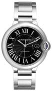 Cartier Herreklokke W6920042 Ballon Blue Sort/Stål Ø42 mm