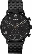 Timex Herreklokke TW2R72200 The Waterbury Sort/Stål Ø40 mm