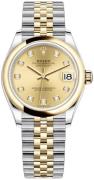 Rolex Dameklokke 278243-0026 Datejust 31 Gulltonet/18 karat gult gull