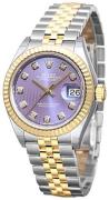 Rolex Dameklokke 279173-0017 Lady-Datejust 28 Lilla/18 karat gult