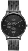 Armani Exchange Herreklokke AX7129SET Cayde Sort/Stål Ø42 mm