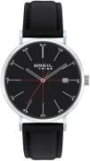 Breil Herreklokke EW0548 Tribe Sort/Lær Ø41 mm