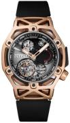 Hublot Herreklokke 408.OI.0123.RX Techframe Ferrari Sort/Gummi Ø45 mm