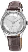 Tissot Herreklokke T108.408.16.037.00 T-Classic Sølvfarget/Lær Ø41