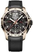 Chopard Herreklokke 161284-5001 Classic Racing Superfast Sort/Gummi