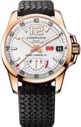 Chopard Herreklokke 161272-5001 Mille Miglia Sølvfarget/Gummi Ø44 mm