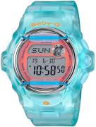 Casio Dameklokke BG-169R-2CER Baby-G LCD/Resinplast Ø42.6 mm