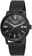 Ferrè Milano Herreklokke FM1G156M0071 Raffaele Sort/Stål Ø41 mm