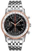 Breitling Herreklokke U13324211B1A1 Navitimer 01 Sort/Stål Ø41 mm