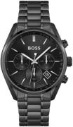 Hugo Boss Herreklokke 1513960 Champion Sort/Stål Ø44 mm